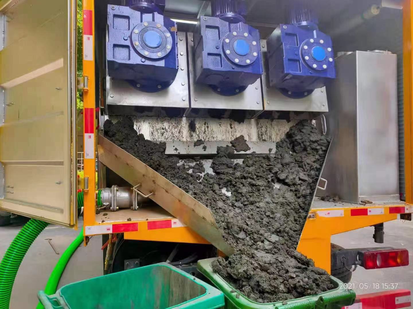 凤阳化粪池清掏城市维护站-泥浆净化干湿分离处理